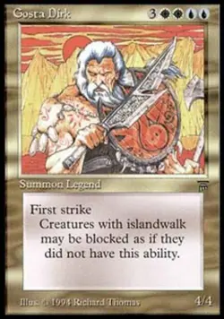 Gosta Dirk - LG MTG - Damaged / Poor - Image 1
