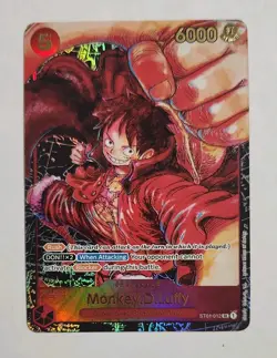 One Piece TCG Card Monkey D.Luffy ST01-012 OP05 English - Image 1