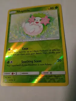 Shaymin 15/156 Reverse Holo Ultra Prism Pokemon Card Lp - Image 1