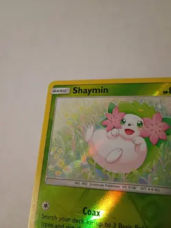 Shaymin 15/156 Reverse Holo Ultra Prism Pokemon Card Lp - Image 5