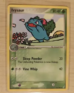 Pokemon TCG Ivysaur 34/100 Crystal Guardians Regular Trading Card Mint Condition - Image 1