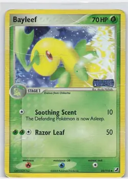 Bayleef 35/115 Reverse Holo Stamped Pokemon TCG Card - Image 1