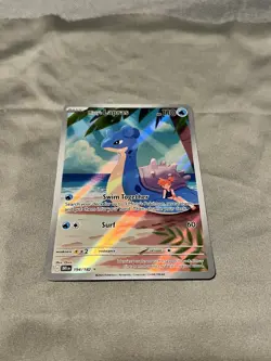 Misty's Lapras 194/182 DRI Illustration Rare IR Destined Rivals Pokemon Card NM - Image 3