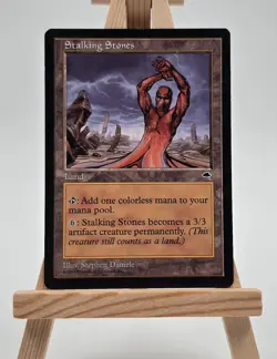 Stalking Stones Tempest Magic Karte MTG englisch (Wandernde Steine) - Image 1