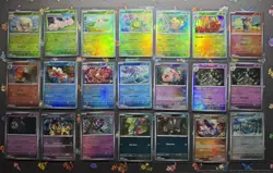 Pokemon TCG Prismatic Evolutions Master Ball Card Lot of 33 - Image 1