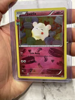 Swirlix RC19/RC32 Generations Radiant Collection Holo Uncommon LP+ Pokemon Card - Image 1