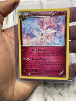 Sylveon 72/111 Furious Fists Regular Rare Non-Holo Pokemon TCG Card LP+ Pokemon - Image 1