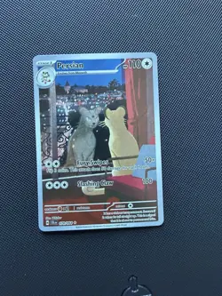 Pokemon TCG Shrouded Fable Persian Illustration Holo Card 78/64 - Image 3