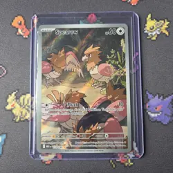 Spearow 151/132 Mega Evolution Illustration Rare Pokemon Card - Image 1