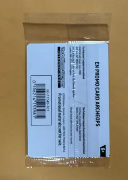 SEALED Archeops Pokemon TCG Promo Card Fossil Field Museum Chicago Exclusive - Image 2