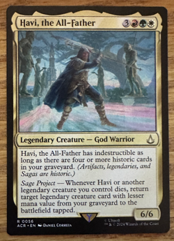 MTG Assassin's Creed, Havi, the All-Father - Image 1