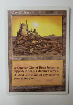 1x City of Brass MTG 5th Ed.- NM/LP cond. - Image 1