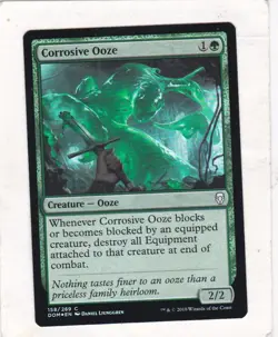 Magic: MTG: Dominaria: Foil: Corrosive Ooze - Image 1