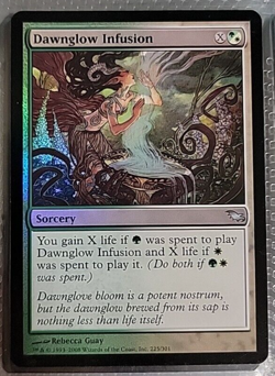 MTG Foil Uncommon Dawnglow Infusion x 1 SP - Shadowmoor - Image 1