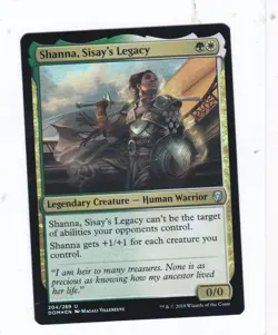 Magic: MTG: Dominaria: Foil: Shanna, Sisay's Legacy - Image 1