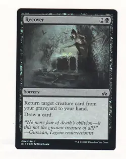 Magic: MTG: Rivals of Ixalan: Foil: Recover - Image 1