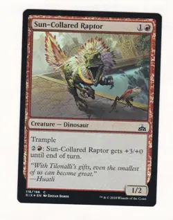 Magic: MTG: Rivals of Ixalan: Foil: Sun-Collared Raptor - Image 1