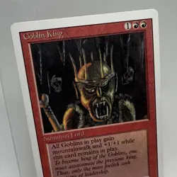 Magic the Gathering ~ MTG ~ 1x Goblin King ~ LP ~ REVISED - Image 2