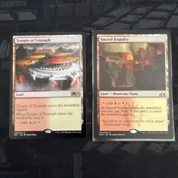 Magic the Gathering Sacred Foundry 254/259 Magic Guilds of Ravnica - Image 1