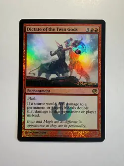 Dictate of the Twin Gods 93 MTG Launch Party & Release Event Promos Foil - Image 1