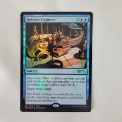2x MTG FOIL Reverse Engineer Friday Night Magic FNM Promo NM Near Mint - Image 3