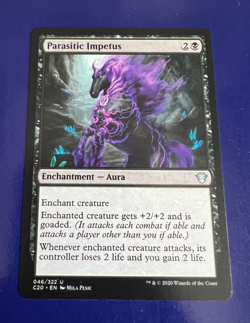 MTG - Parasitic Impetus - Commander 2020 - Image 1