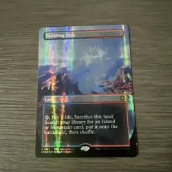 Scalding Tarn (Borderless) (Dragonscale Foil) Special Guests Foil - Image 1