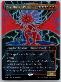 Niv-Mizzet, Parun (Rainbow Foil) Foil R Secret Lair Drop Series 1530 NM - Image 1