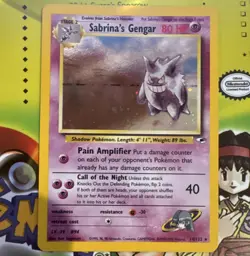 Wizards of the Coast Sabrina's Gengar Gym Challenge Holo ENG 14/132 - Image 1