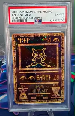 Pokemon Ancient Mew (2000) Promo PSA 6 Super Clean 6 - Image 1