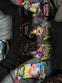 24 bundle TCG pokemon booster packs.sealed some packs include collectable coin. - Image 2