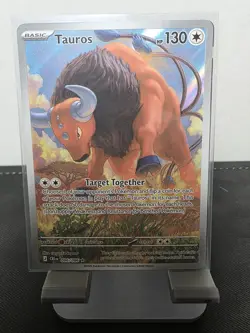 Pokemon 2026 Tauros 096/086 Chaos Rising Full Art Holo English - Image 1