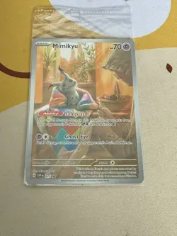 Pokemon Mimikyu SVP 075 Promo Card Sealed Black Star Promo - Image 1