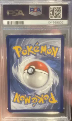 POKEMON SWORD & SHIELD FUSION STRIKE SECRET #270 FULL ART/ESPEON VMAX PSA 1 pop - Image 2