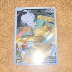 Pokemon Espurr #095/088 Holo Card Lot 2 Basic Scarlet & Violet 2026 English - Image 1