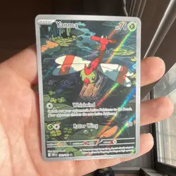 Pokemon Yanma Holo Illustration Rare Sv10 Destined Rivals 183/182 EN - Image 1
