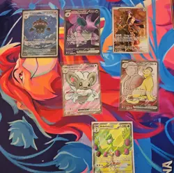 Pokemon TCG Illustration rare Bundle 6X English NM - Image 1