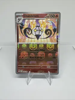 Pokemon TCG Chandelure 018/086 White Flare Master Ball Pattern NM - Image 1