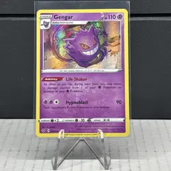Pokemon TCG: GENGAR HOLO Sword & Shield #85/202 Holo Rare Sword Shield Base 2020 - Image 1
