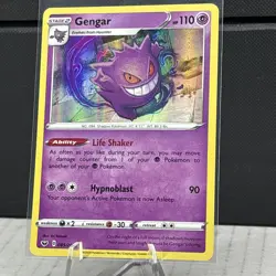 Pokemon TCG: GENGAR HOLO Sword & Shield #85/202 Holo Rare Sword Shield Base 2020 - Image 4