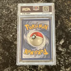 Pokemon TCG Fossil Aerodactyl 1/62 Holo Rare Unlimited PSA 8 (1999) English - Image 2