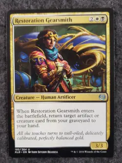 Restoration Gearsmith - Kaladesh #185/264 MTG Magic The Gathering (DS3D1K8) - Image 4