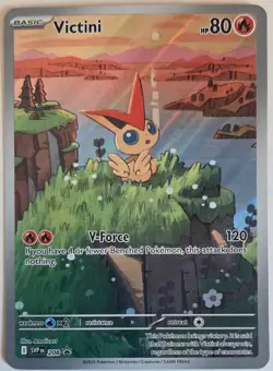 Victini 208 Holo Promo Scarlet & Violet Promo Pokemon Near Mint - Image 1