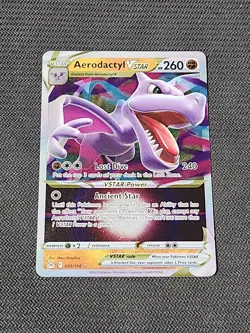 Pokemon Lost Origin "Aerodactyl VSTAR" 93/196 / Ultra Rare / Near Mint - Image 1