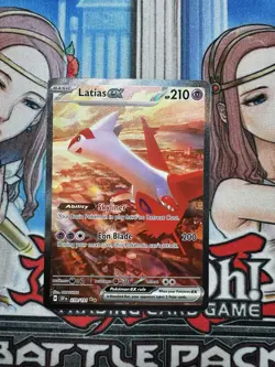 Pokemon TCG Latias EX 239/191 Special Illustration Rare Surging Sparks - Image 1