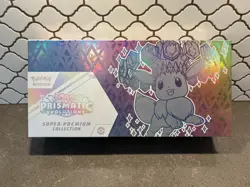 Pokemon Prismatic Evolutions Super Premium Collection Box SPC NEW SEALED - Image 1
