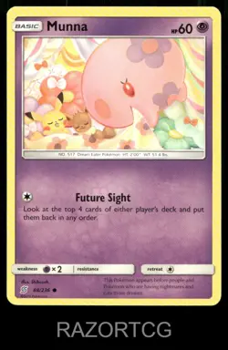 MUNNA 88/236 C UNIFIED MINDS POKEMON LP - Image 1