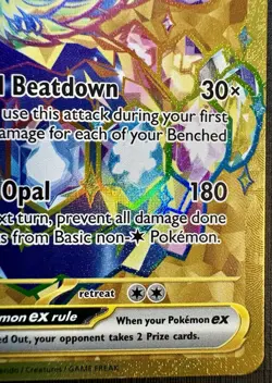 2024 Pokemon - Terapagos Ex 173/142 - HYPER RARE HOLO - Stellar Crown - English - Image 3