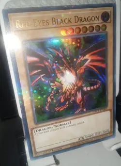 Yugioh Red-Eyes Black Dragon HAC1-EN003 Duel Terminal Ultra Rare 1st Ed LP - Image 1