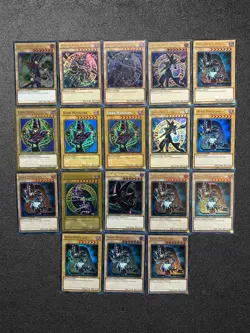 Yu-Gi-Oh Dark Magician Alt Art Lot 17 Cards Ultra Secret Rare Arcana Takahashi - Image 1